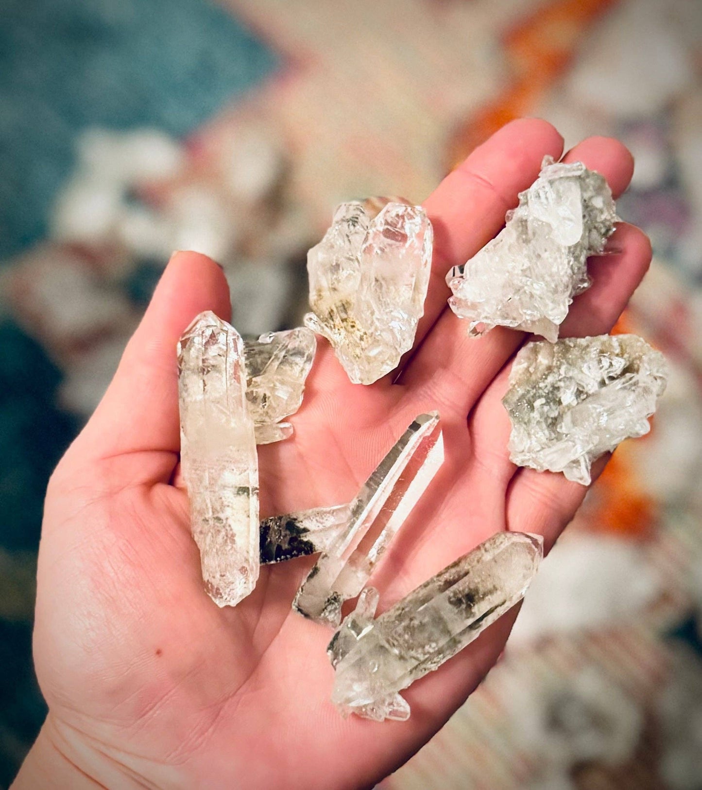 High Quality Quartz Clusters from Brazil, Bulk Crystals