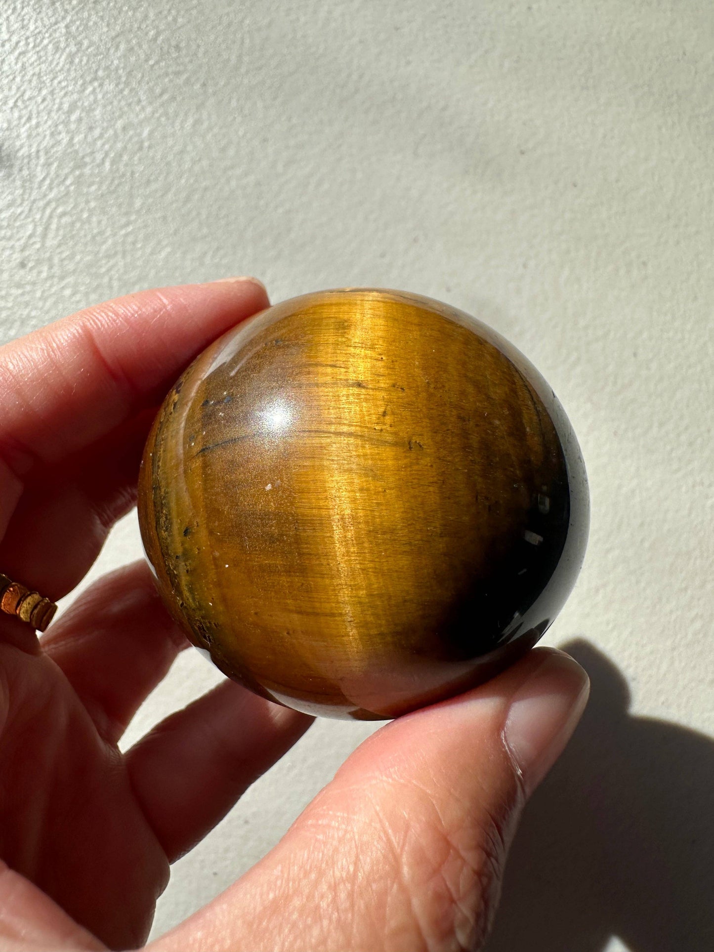 Natural Tiger's Eye Crystal Sphere Ball