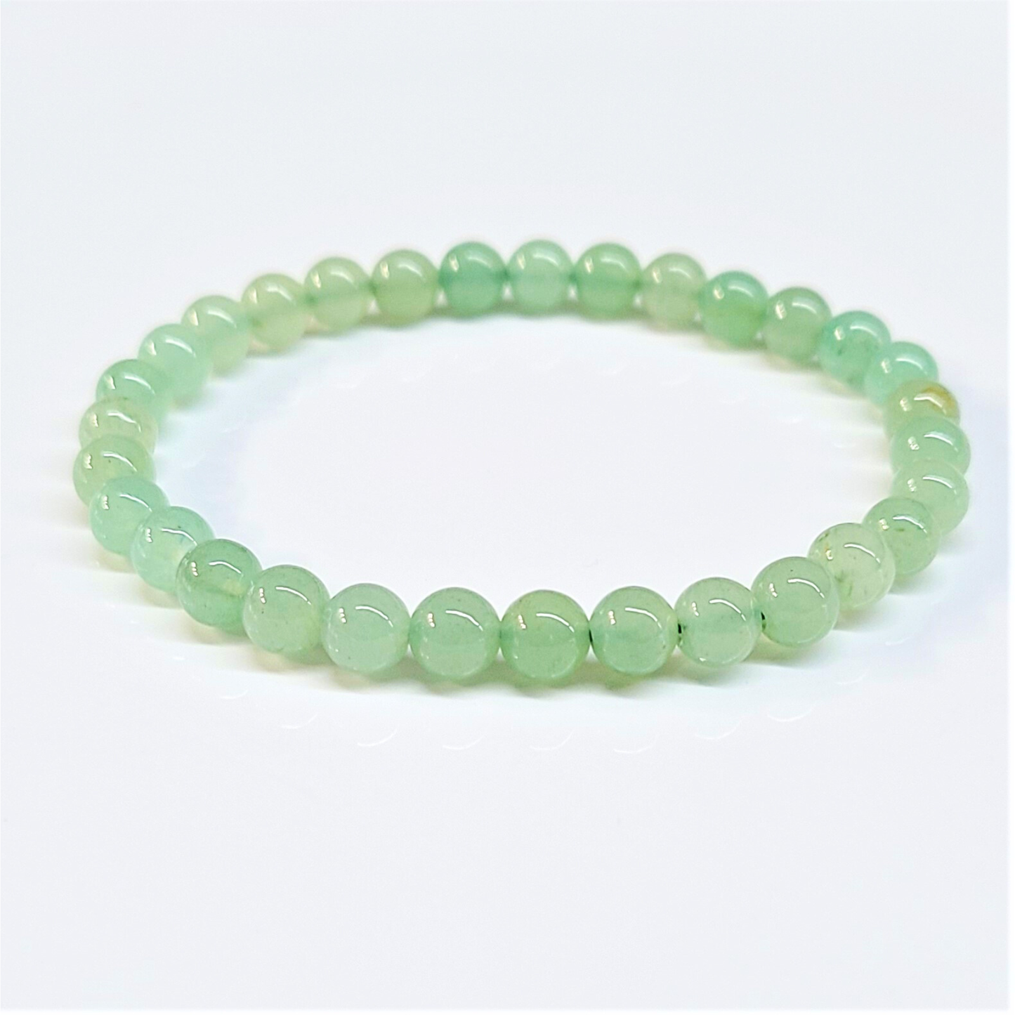 Green Aventurine Beaded Bracelets 6mm