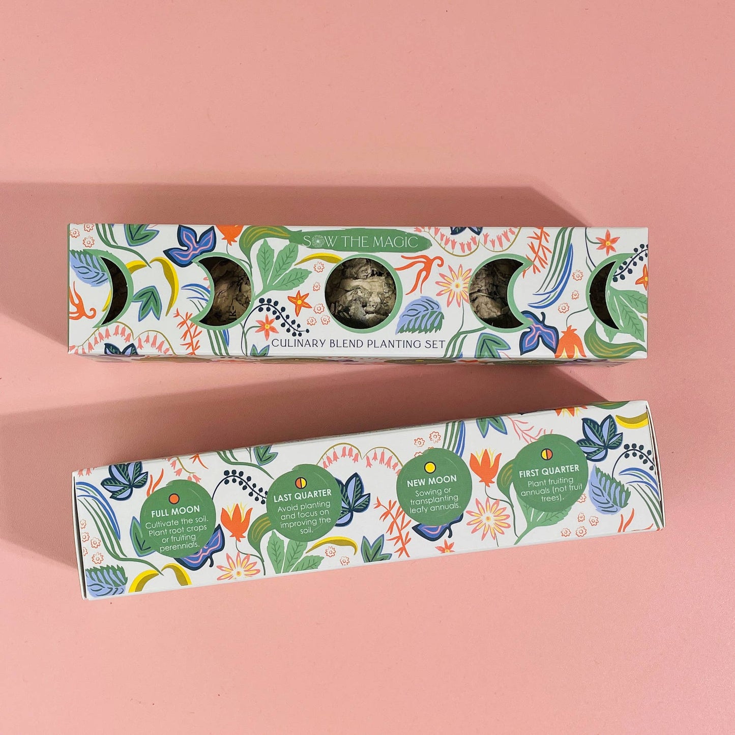 Moon Phase Culinary Seed Ball Planting Set