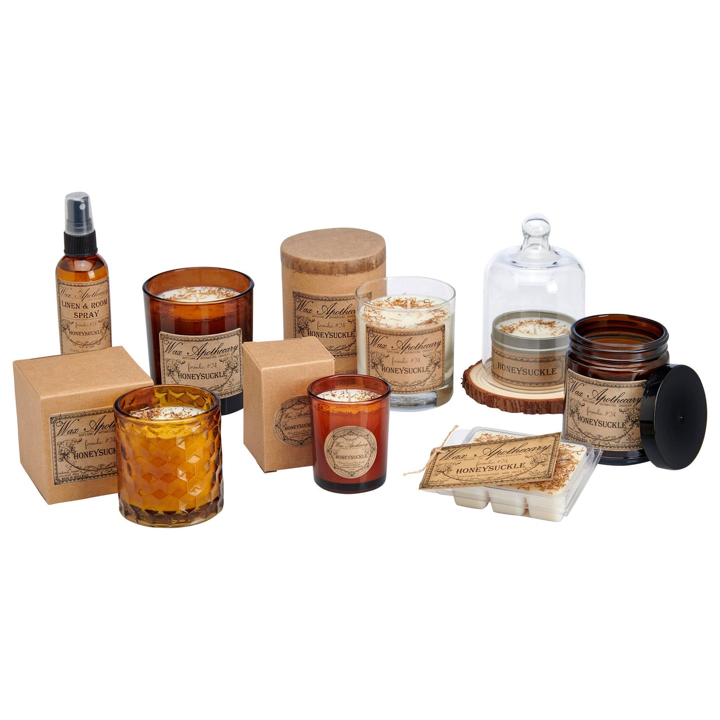 Honeysuckle Botanical Travel Tin Candle 4oz