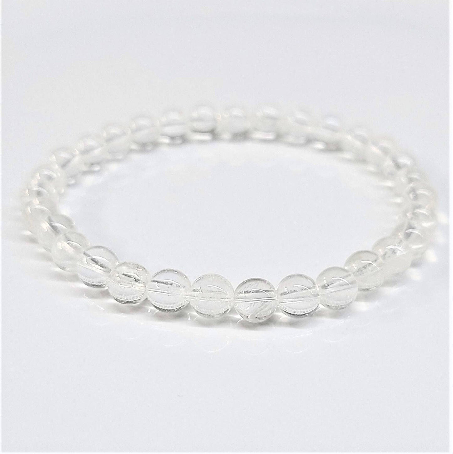 Quartz Beaded Bracelets 6mm