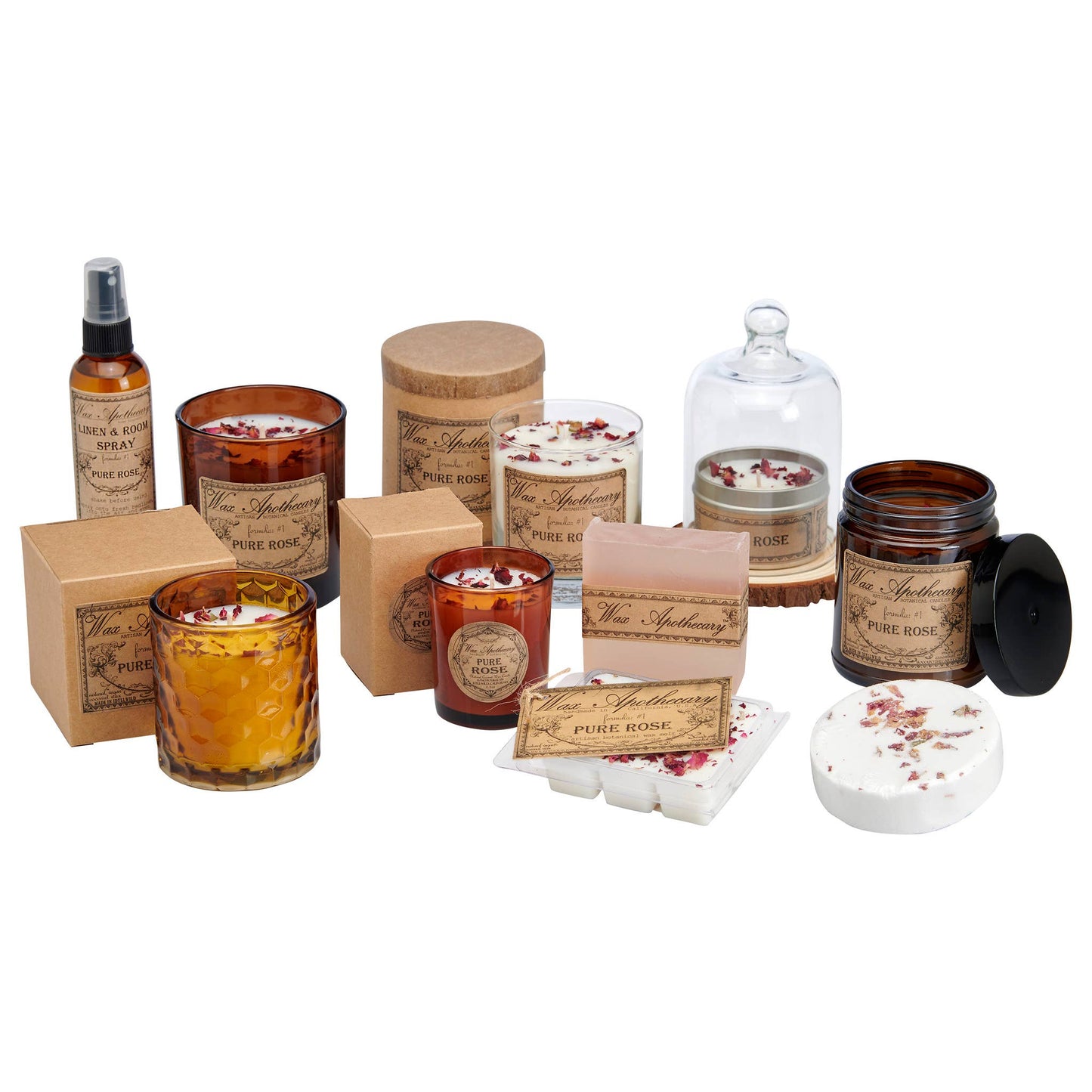 Rose Botanical Travel Tin Candle 4oz