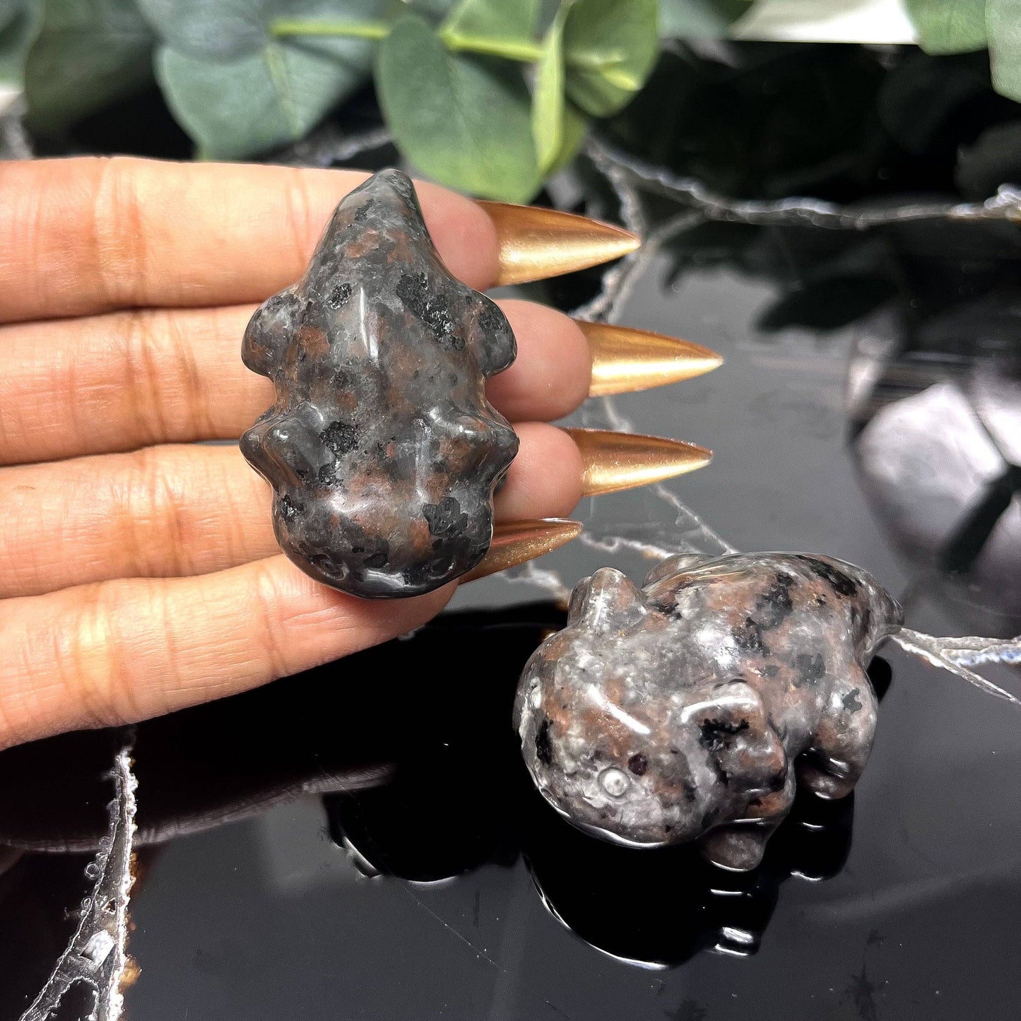 Yooperlite Axolotl Carving