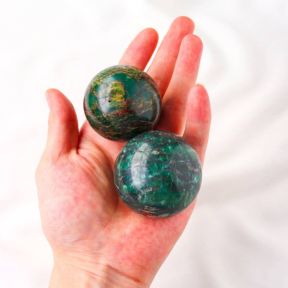Exquisite Emerald Sphere - Channel the Essence of Renewal