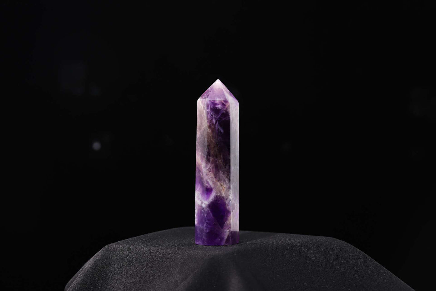 Natural Dream Amethyst Crystal Obelisk Tower Point