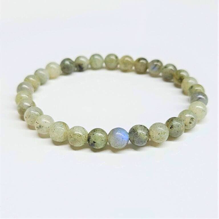 Labradorite Beaded Bracelets 6mm