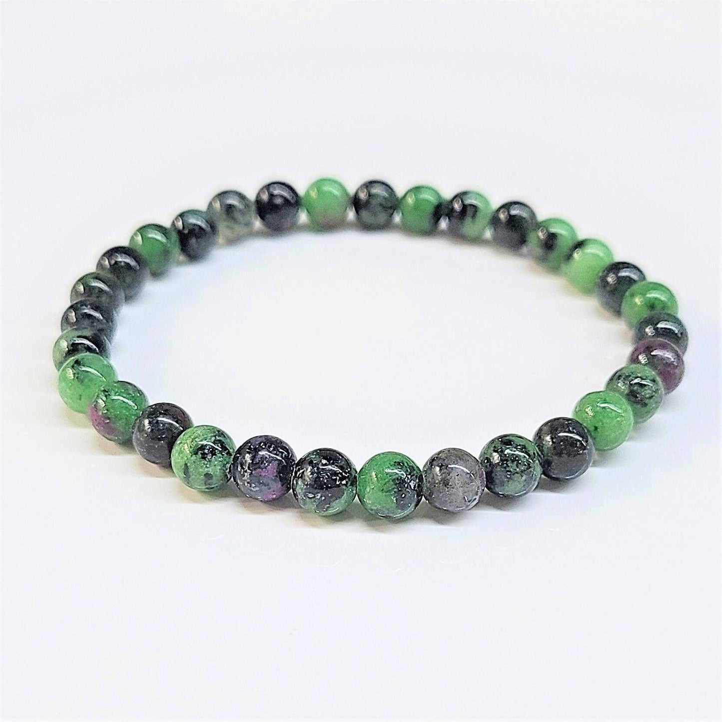 Ruby Zoisite Beaded Bracelets 6mm