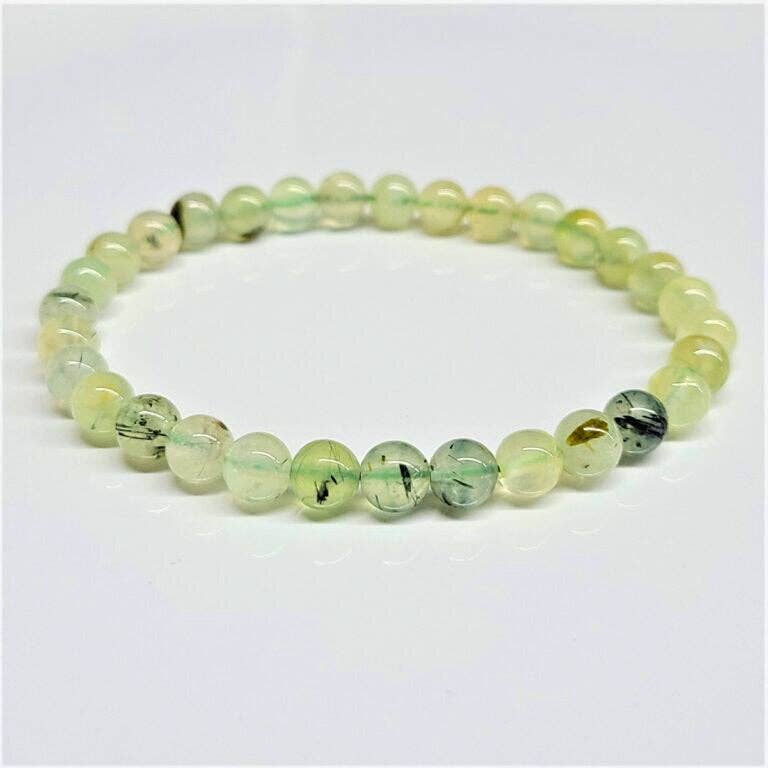 Prehnite Beaded Bracelets 6mm