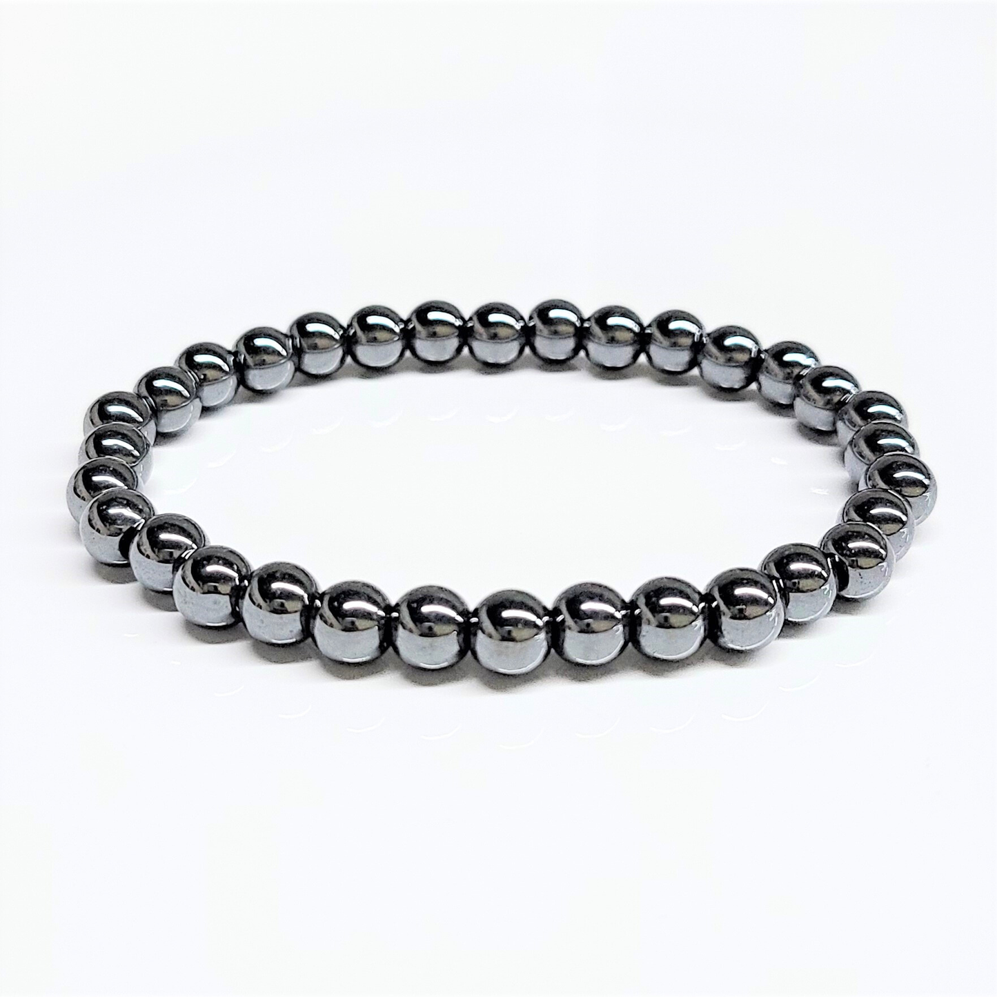 Hematite Beaded Bracelets 6mm