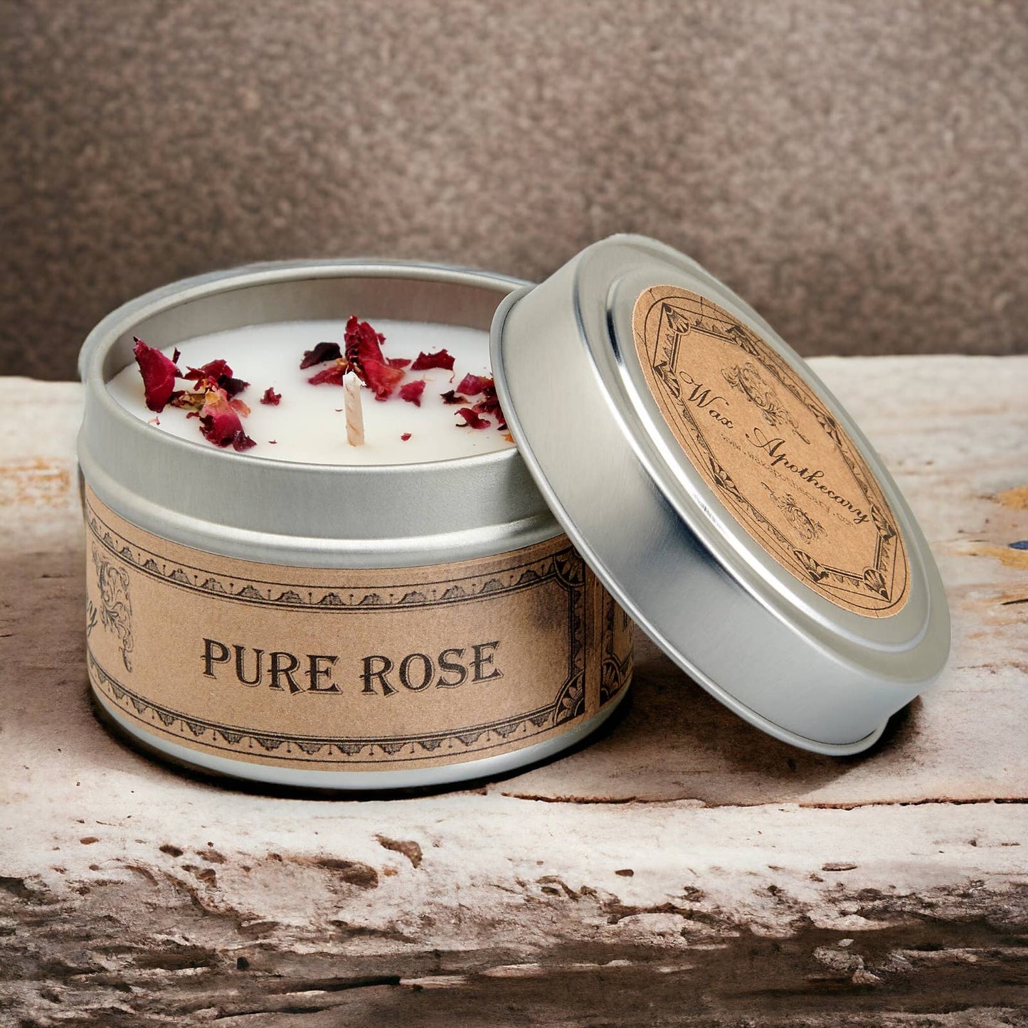 Rose Botanical Travel Tin Candle 4oz