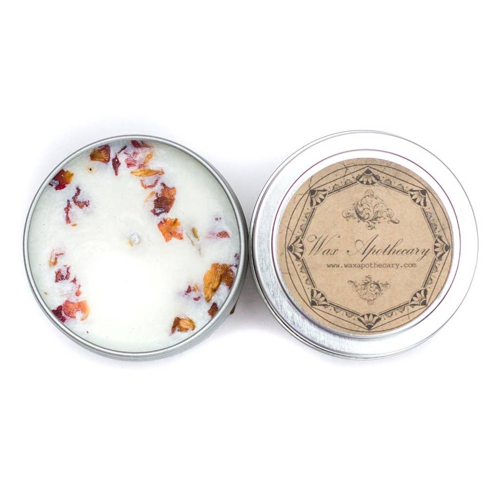 Rose Botanical Travel Tin Candle 4oz