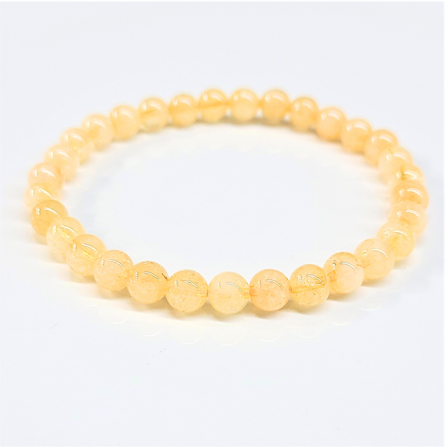 Citrine Beaded Bracelets 6mm