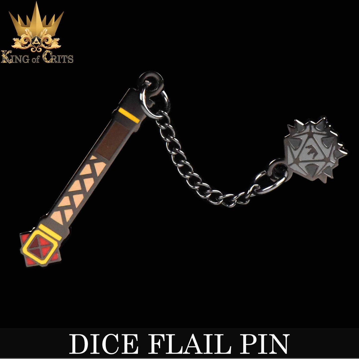 Dice Flail Pin