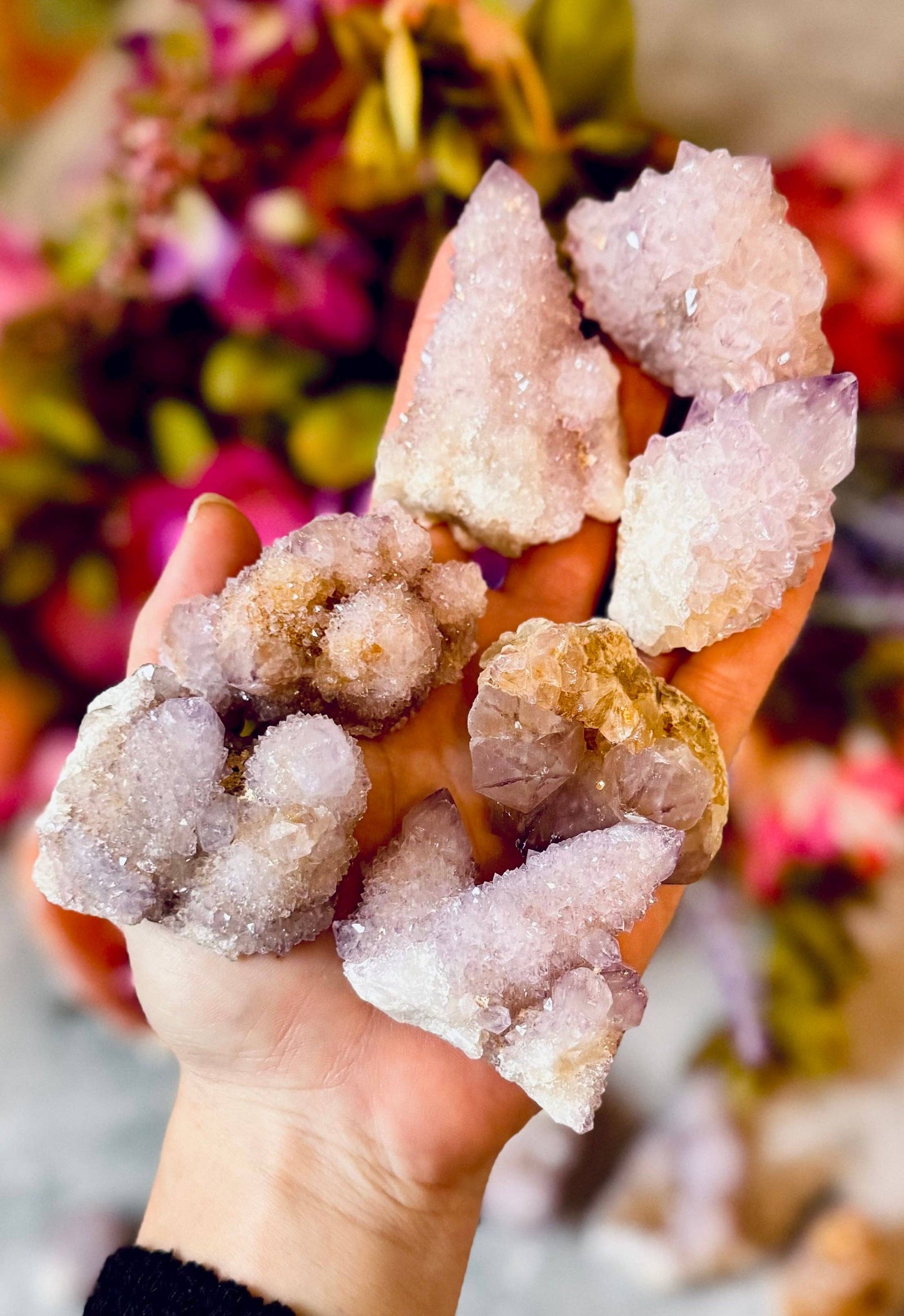 Spirit Amethyst Quartz, Cactus Quartz, Wholesale Crystals