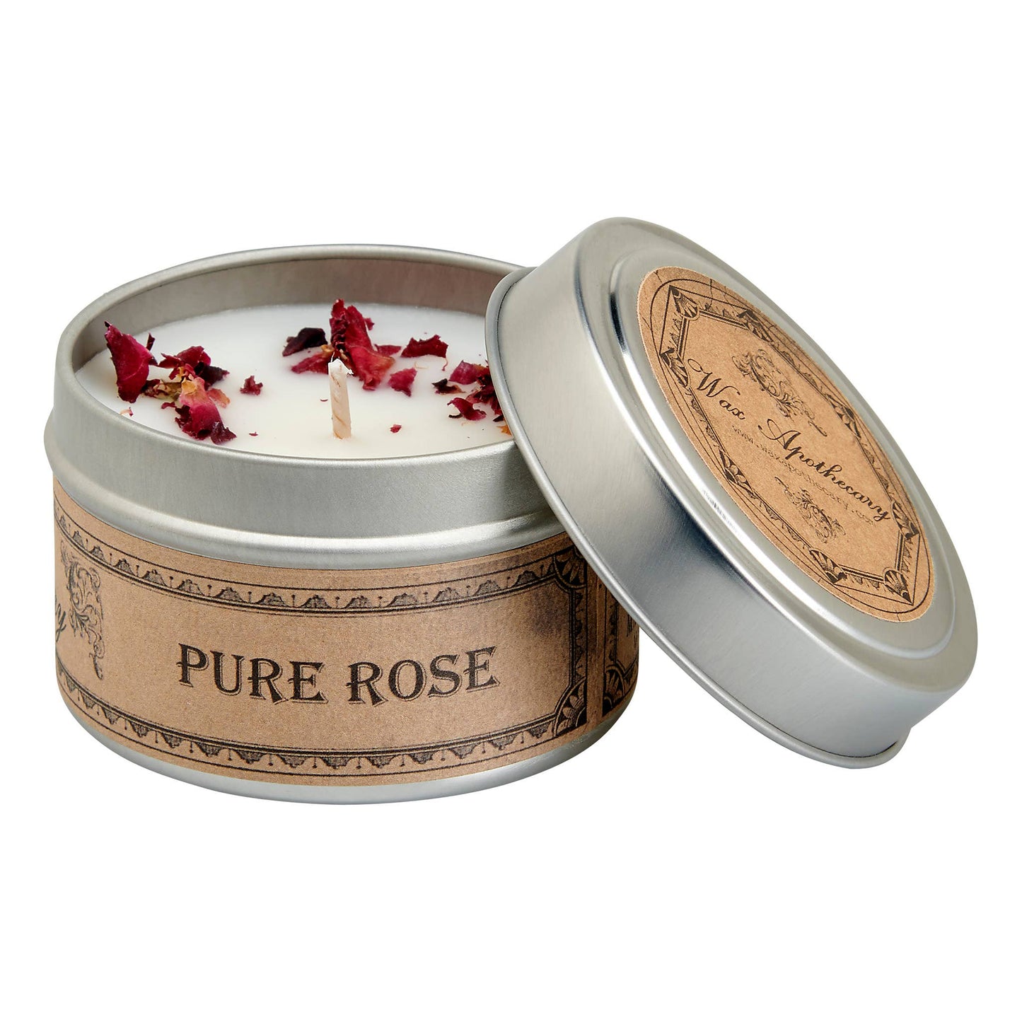Rose Botanical Travel Tin Candle 4oz