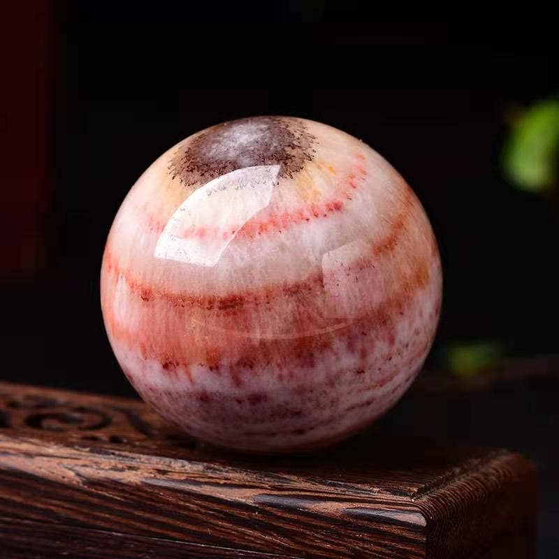 Natural Dali Jasper Sphere - Chakra Stone