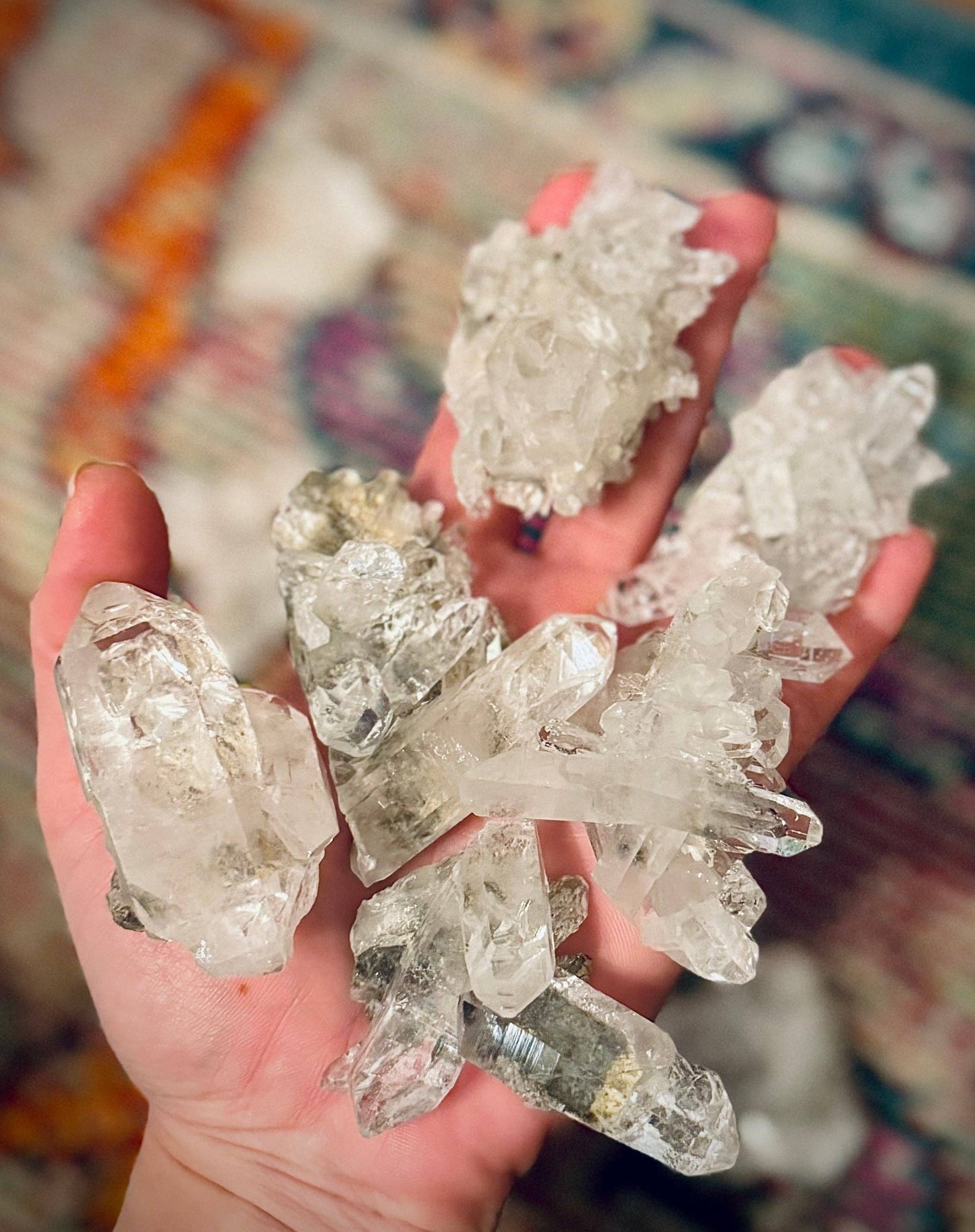 High Quality Quartz Clusters from Brazil, Bulk Crystals