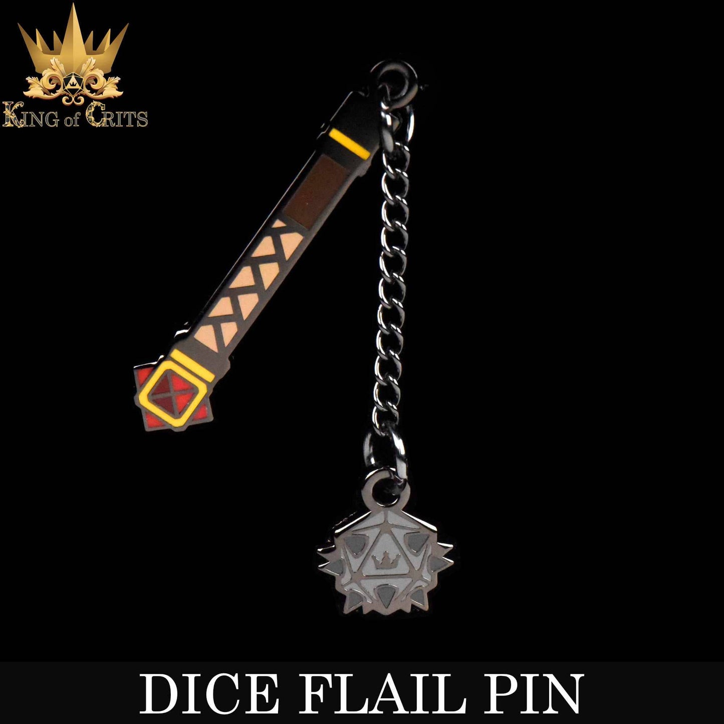Dice Flail Pin
