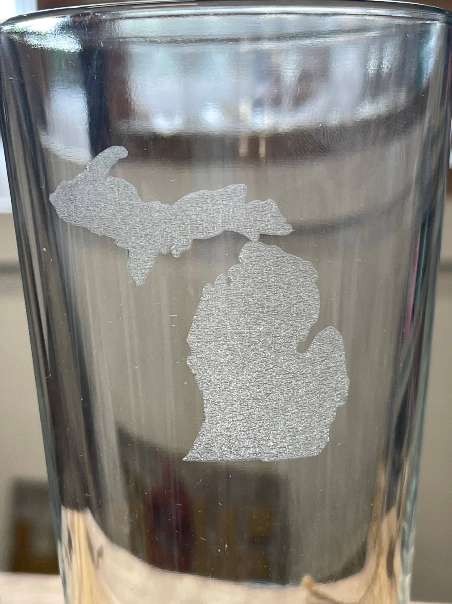 Stemless Wine Glass  Great Lakes Michigan