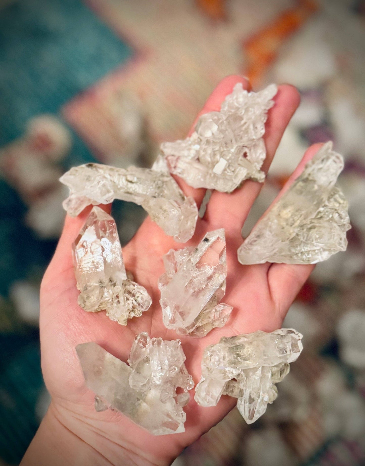 High Quality Quartz Clusters from Brazil, Bulk Crystals